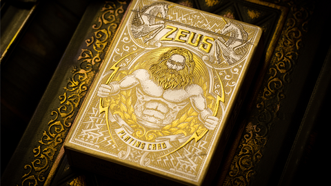 Zeus Sterling Silver Playing Cards by Chamber of Wonder Zeus Sterling Silver Playing Cards by Chamber of Wonder