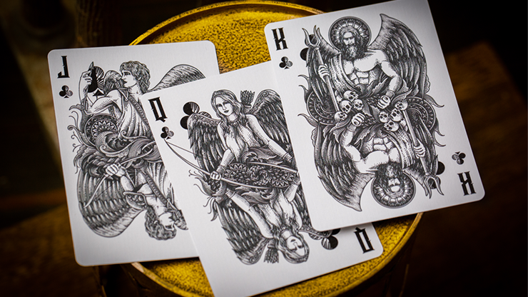 ◇ZEUS◇KING◇24k◇金粉入り◇ロッド◇オーダー◇未使用◇一点物◇限定◇ Zeus Limited Edition Playing Cards Decks by Chamber of Wonder