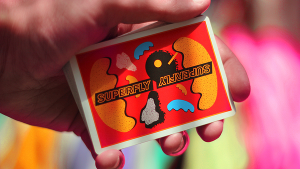 Superfly Butterfingers Red Limited Edition Playing Cards by Gemini