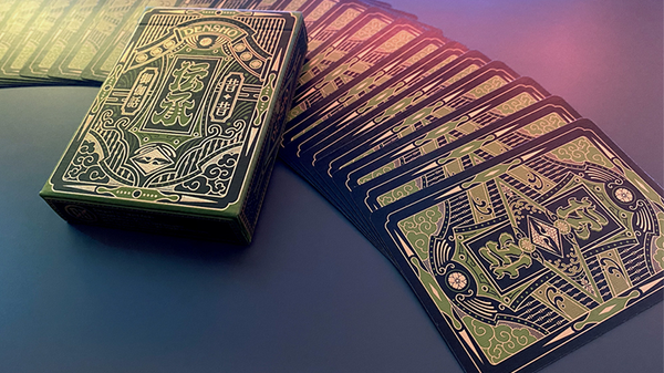 Densho (Green) Playing Cards