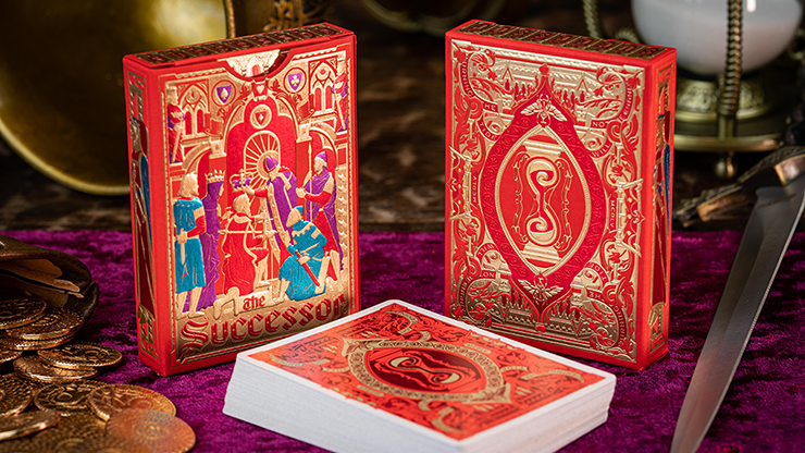 The Successor (Regal Red or Royal Blue Edition) Playing Cards Decks