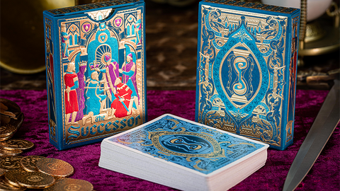 The Successor (Regal Red or Royal Blue Edition) Playing Cards Decks