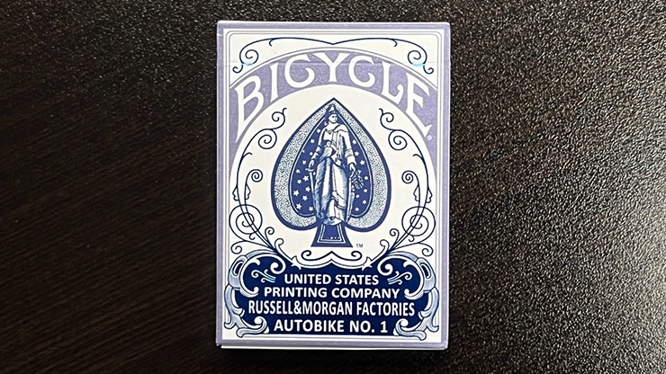 Bicycle Foil AutoBike No.1 Playing Cards Deck RED OR BLUE