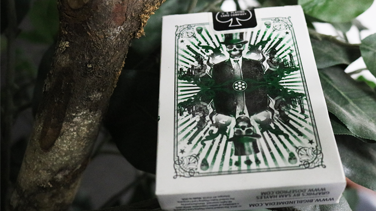 Bicycle Karnival Assassin (Green) Playing Cards – Card-Addiction.com