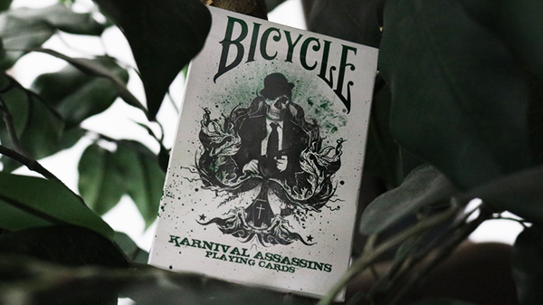 Bicycle Karnival Assassin (Green) Playing Cards