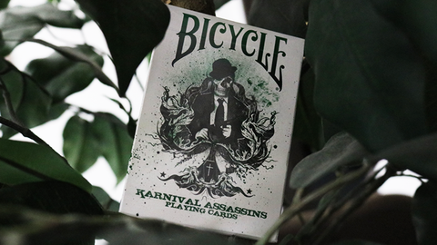 Bicycle Karnival Assassin (Green) Playing Cards