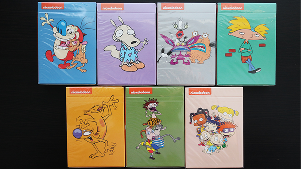 Fontaine Nickelodeon: Rockos Playing Cards