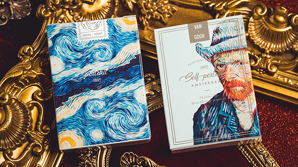 Van Gogh Self-Portrait (Borderless) Playing Cards