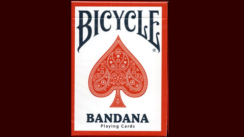 Bicycle Bandana (Red or Blue) Playing Cards