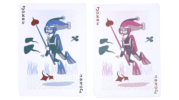 Bicycle Stingray (Orange or Teal) Playing Cards