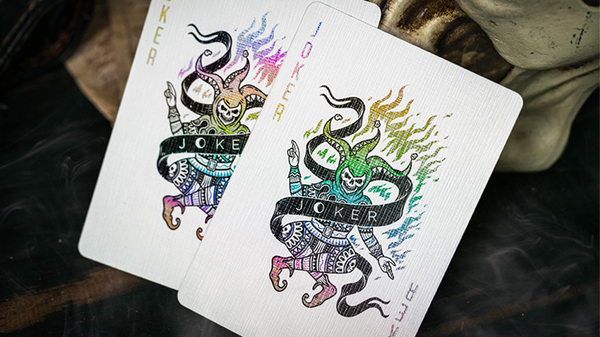 666 Dark Reserves Holographic Foiled Edition Playing Cards Deck