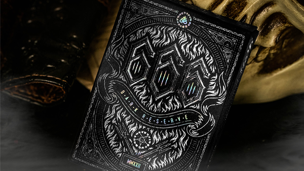 666 Dark Reserves Holographic Foiled Edition Playing Cards Deck
