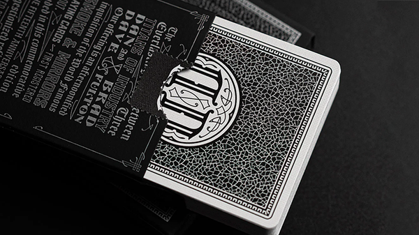 Smoke & Mirrors x Fulton (Mirror-Black) Playing Cards by Dan & Dave