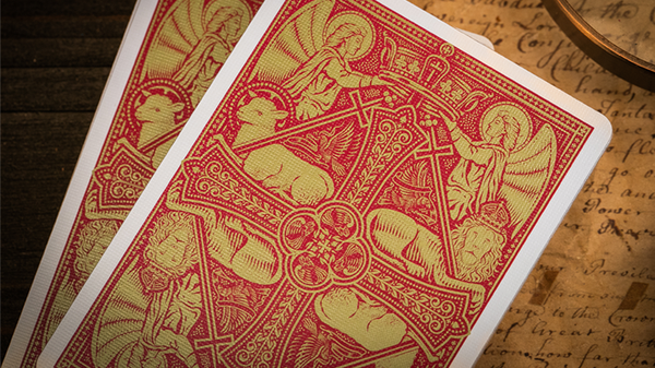 The Cross (Maroon Martyrs or Admiral Angels) Playing Cards