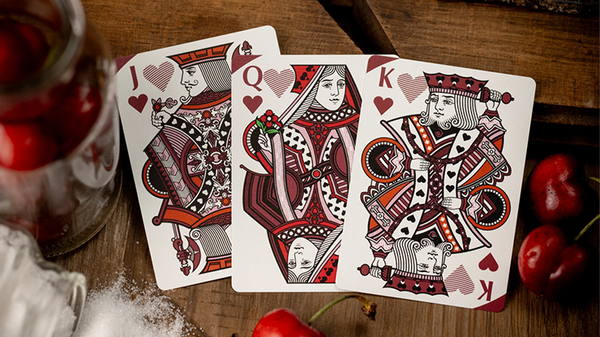 Cherry Pi Playing Cards by Kings Wild Project