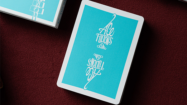 Ace Fulton's Casino: Miami Vice Blue Playing Cards Deck