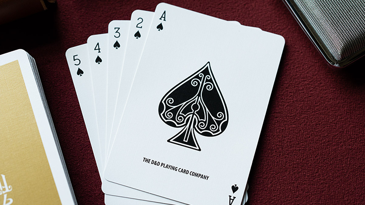 トランプ ACE FULTON'S CASINO Ace Fulton's Casino Black Playing Cards USPCC