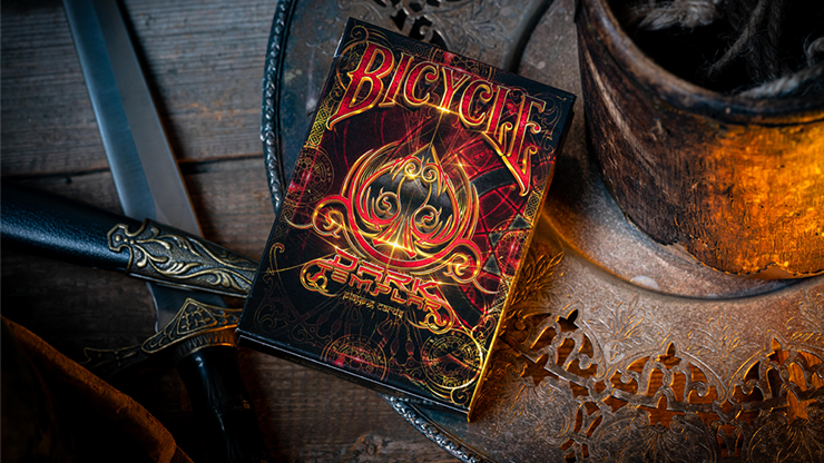 Mazzo di carte Limited Edition Bicycle Dark Templar Playing Cards Mazzo di carte Limited Edition Bicycle Dark Templar Playing Cards