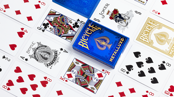 Bicycle Metalluxe Blue Playing Cards Deck