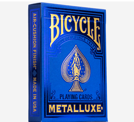 Bicycle Metalluxe Blue Playing Cards Deck
