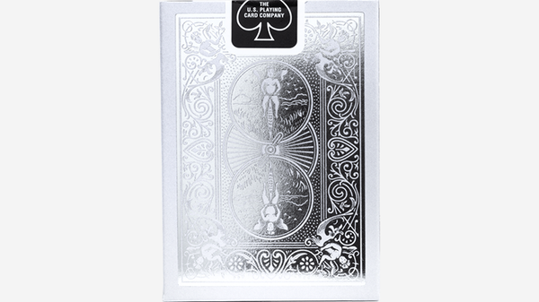 Bicycle Metalluxe Silver Playing Cards Deck