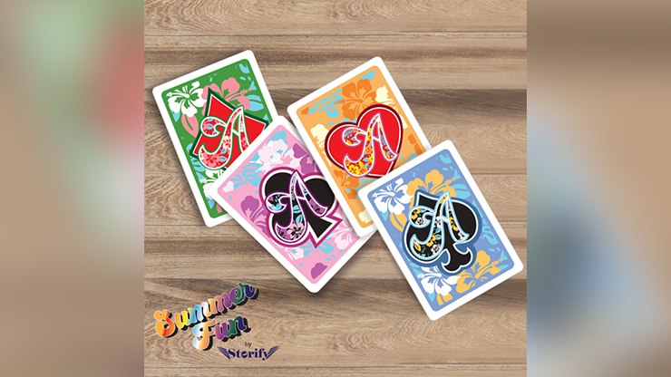 limited edition playing card decks Summer Fun Playing Cards Limited Edition PVC Plastic Deck