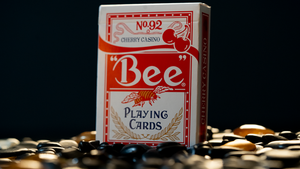 Limited Bee X Cherry 3 Deck Set (Blue, Red and Black) Playing Cards