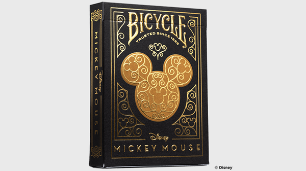 Bicycle Disney Mickey Mouse (Black and Gold) Playing Cards Deck