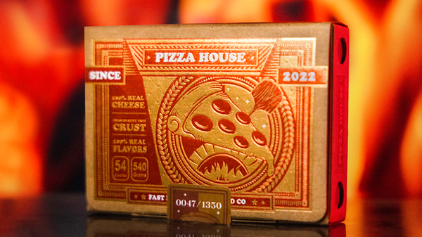 Pizza House & Cocktail Bar Playing Cards by Fast Food