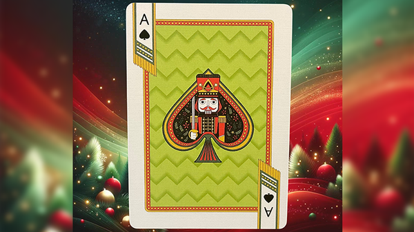 Bicycle Nutcracker (Gilded) Playing Cards