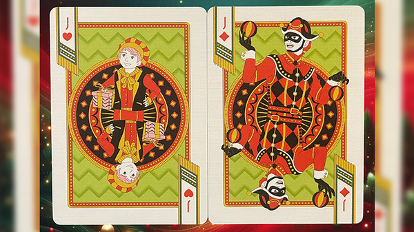 Bicycle Nutcracker (Gilded) Playing Cards