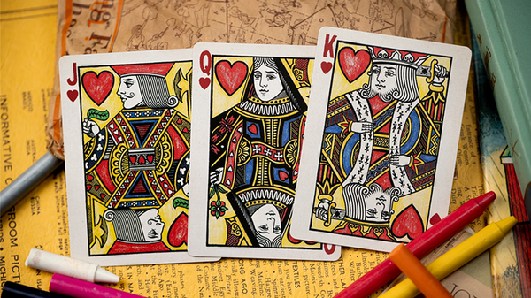 Crayon Playing Cards Deck by Kings Wild Project