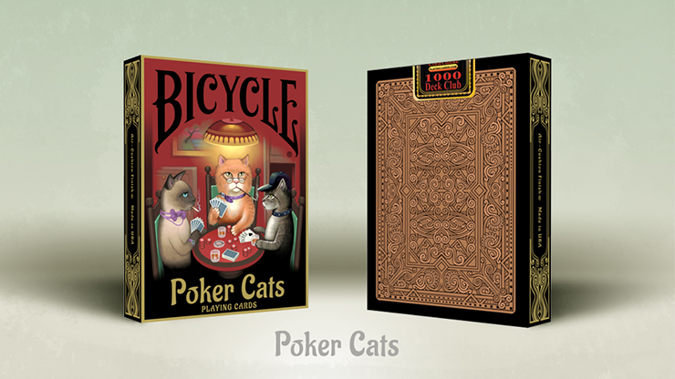 Bicycle Poker Cats Playing Cards Deck