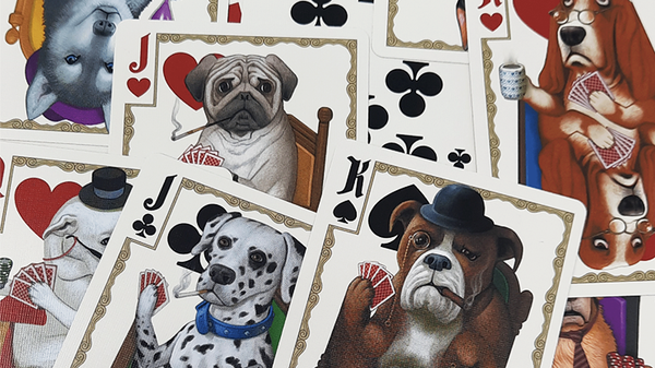 Bicycle Poker Dogs Playing Cards Deck