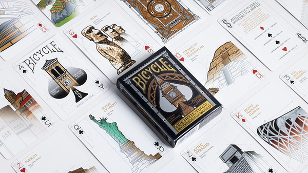 Bicycle Architectural Wonders Playing Cards