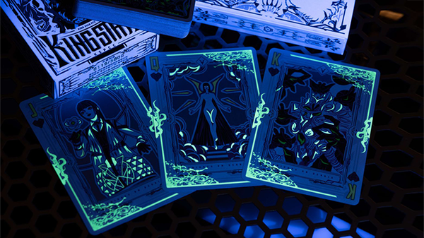 Knights on Debris (Abyss) Playing Cards by KING STAR