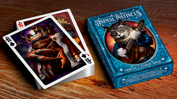 The Animal Instincts Poker and Oracle Playing Cards