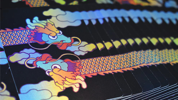 The King of Dragon (Holographic) Playing Cards