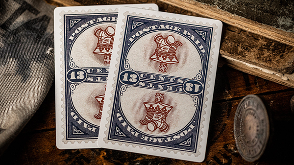 Postage Paid Blue Edition Playing Cards by Kings Wild Project