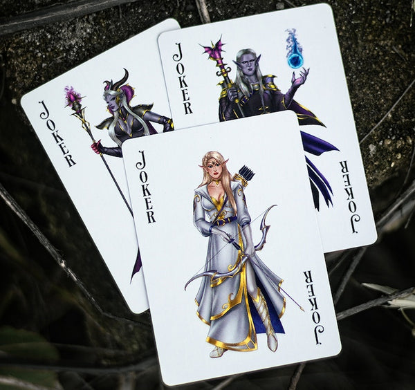 The Elves Deck - Forest Elves Edition Playing Cards