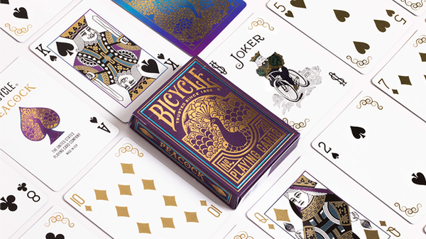 Bicycle Purple Peacock Playing Cards