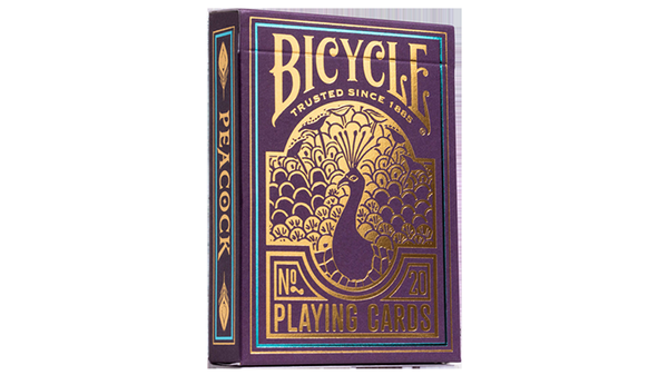 Bicycle Purple Peacock Playing Cards