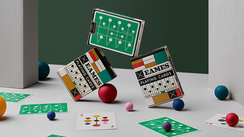 Eames "Hang-It-All" (Green) Playing Cards by Art of Play