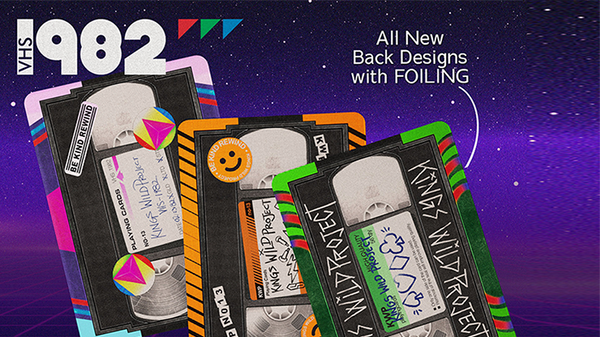 1982 VHS Playing Cards Decks by Kings Wild Project