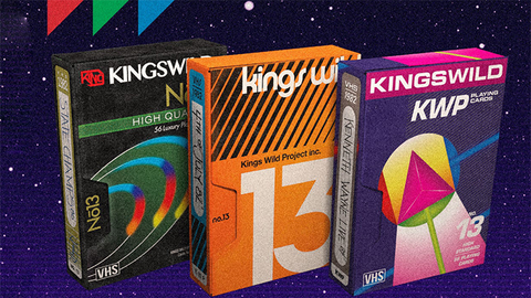 1982 VHS Playing Cards Decks by Kings Wild Project