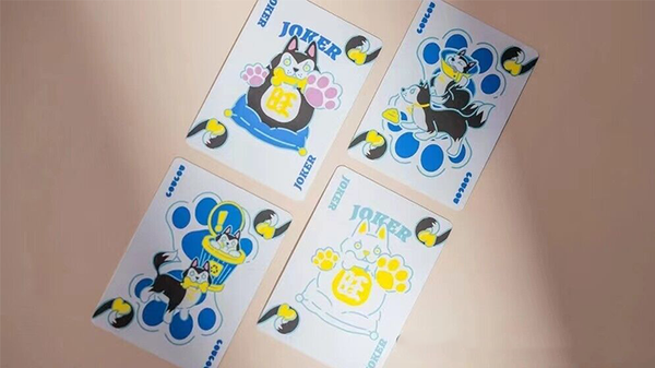 Bicycle Dog (Blue) Playing Cards