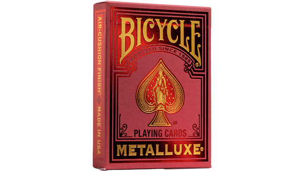 Bicycle Metalluxe Red Playing Cards