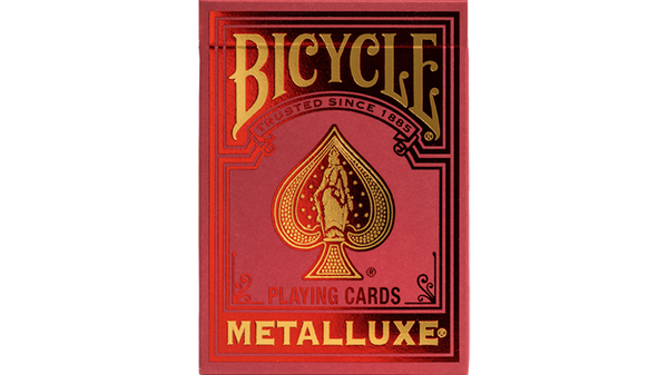 Bicycle Metalluxe Red Playing Cards