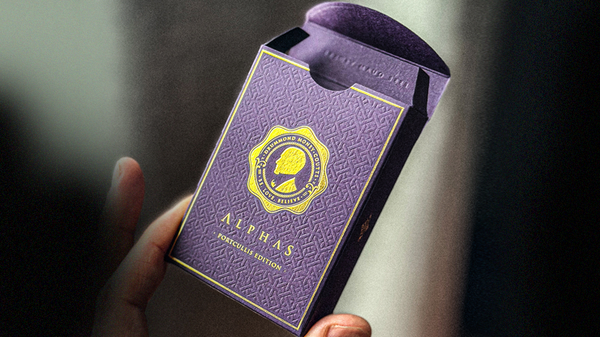 DMC Alpha V3 (Purple) Portcullis Playing Cards