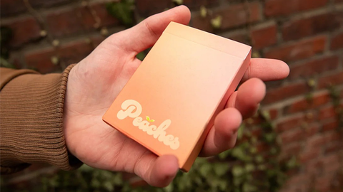 Peach Playing Cards by OPC